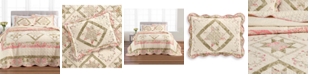 Martha Stewart Collection Star Patchwork Twin Bedspread, Created for Macy's
